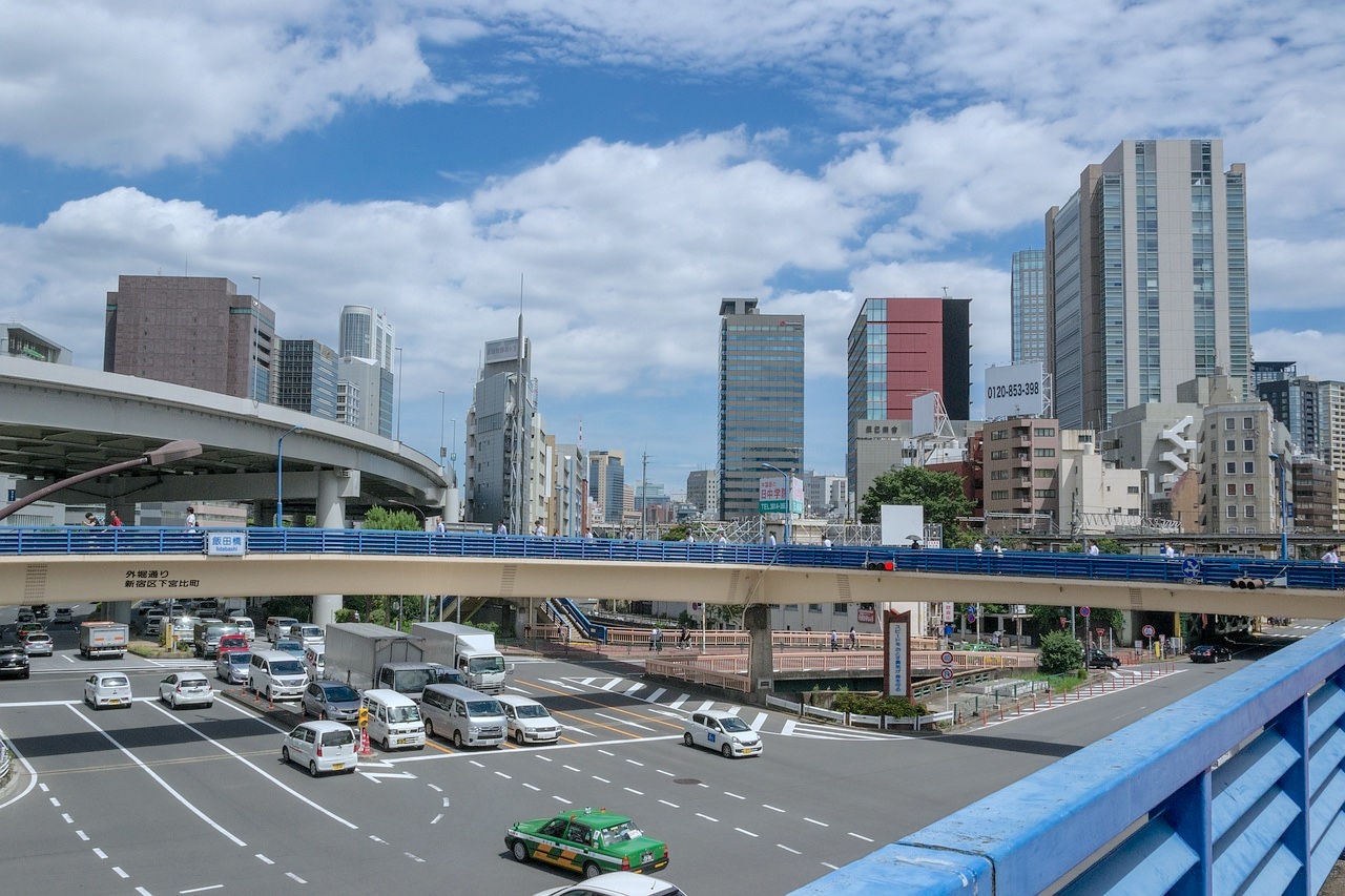 物流ネットワークを支える都市風景